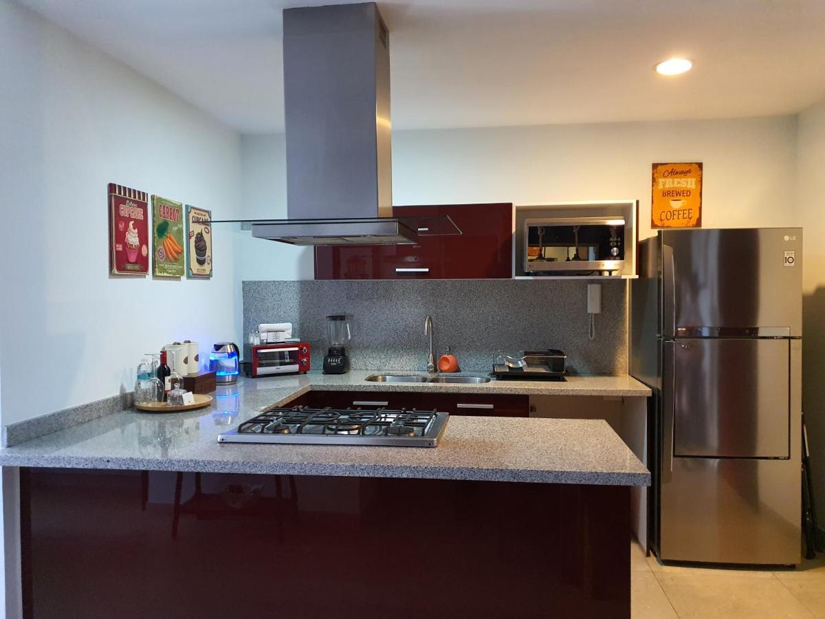 Blue Horse Apartment In New Polanco. 墨西哥城 外观 照片