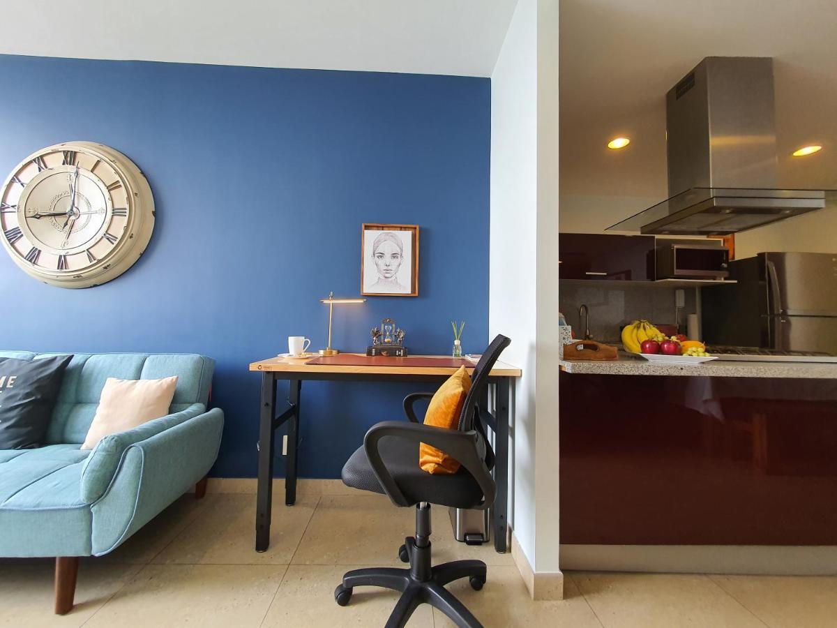 Blue Horse Apartment In New Polanco. 墨西哥城 外观 照片