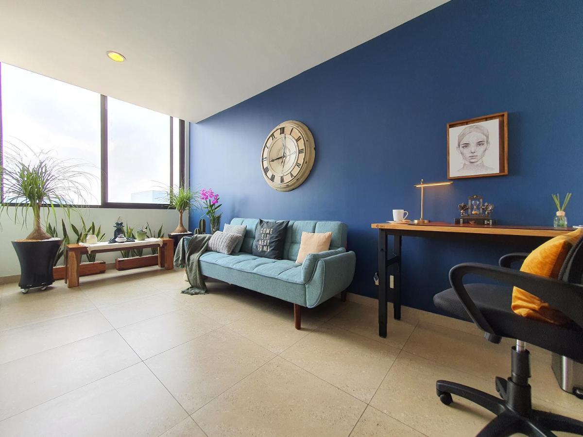 Blue Horse Apartment In New Polanco. 墨西哥城 外观 照片